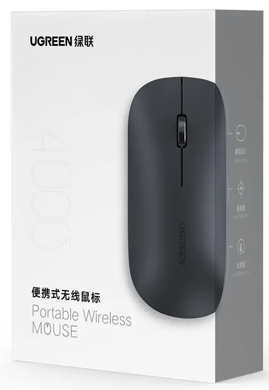 Фото - Мышь беспроводная UGREEN MU001 Black (90372)