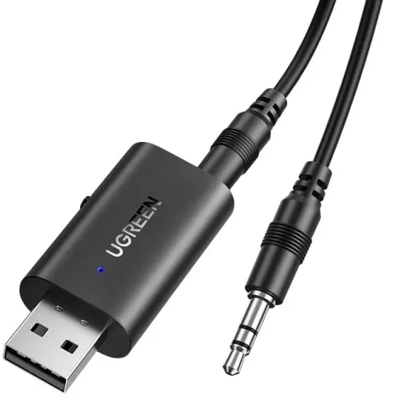 Фото - Адаптер сети Bluetooth USB UGREEN CM523 2.0 to 3.5mm (60300) Фото - Адаптер сети Bluetooth USB UGREEN CM523 2.0 to 3.5mm (60300)