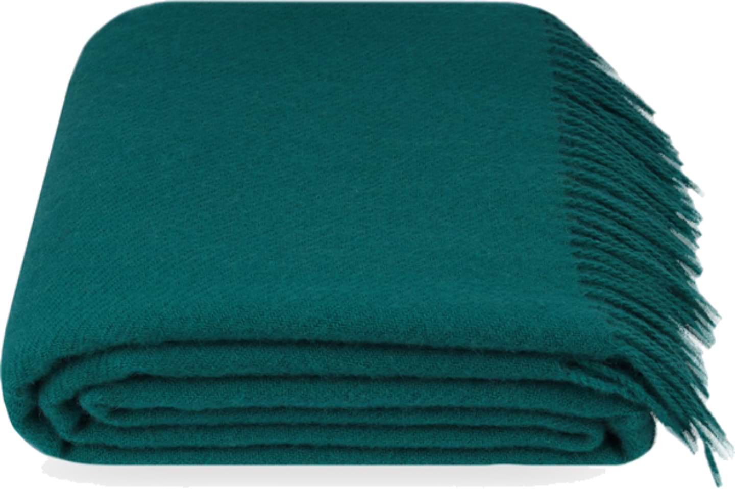 Плед полуторний Lanavitta Руно темно-бірюзовий 140х200 (23064301) - Фото 1