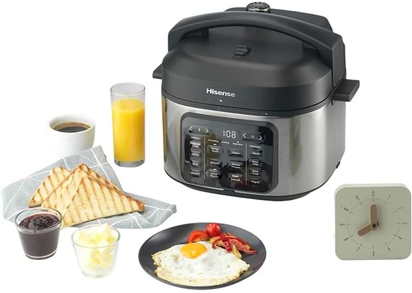 Фото - Мультиварка-скороварка Hisense HMC6SBK