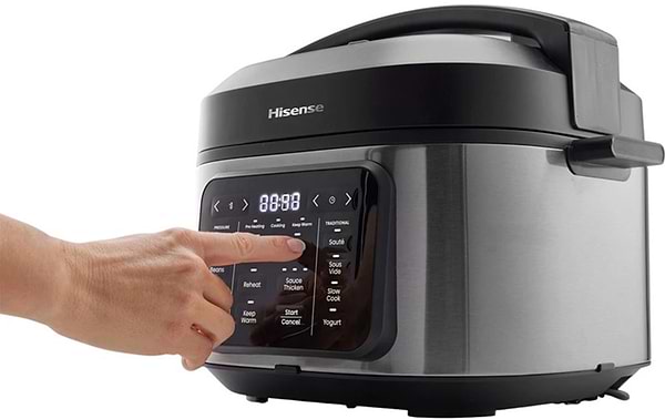 Фото - Мультиварка-скороварка Hisense HMC6SBK