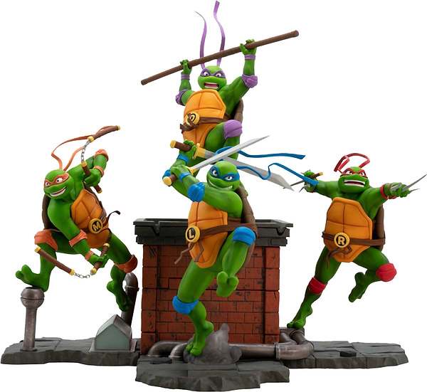 Фото - Коллекционная фигурка ABYstyle TM Ninja Turtles Michelangelo (ABYFIG096)
