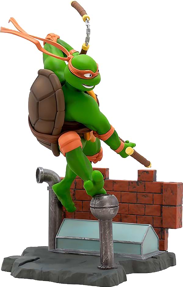 Фото - Коллекционная фигурка ABYstyle TM Ninja Turtles Michelangelo (ABYFIG096)