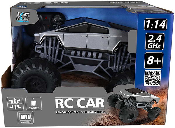 Фото - Радіокерована машинка KS Drive BIGFOOT OFF-ROAD - CYBER RIDE (SL-8362ARHG)