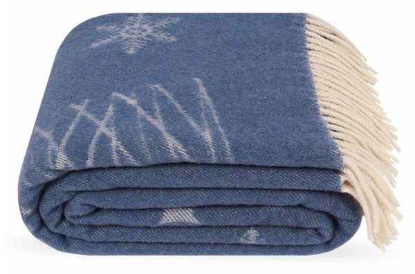 Фото - Плед полуторный Lanavitta Жаккардовый Елени синий 150х200 (25474239) Фото - Плед полуторный Lanavitta Жаккардовый Елени синий 150х200 (25474239)