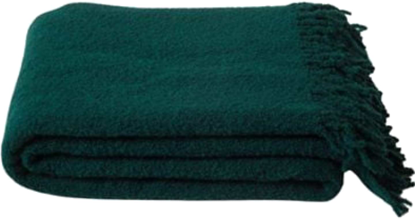 Плед полуторний Lanavitta Букле Преміум зелений 140х200 (22074251) - Фото 1