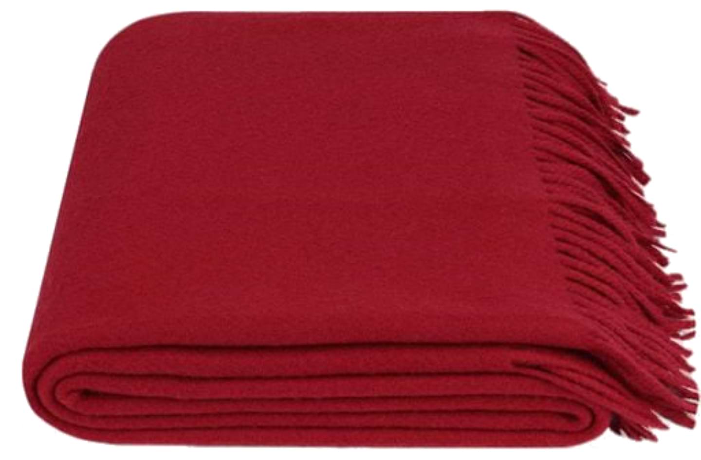 Плед полуторний Lanavitta Леон темно-червоний 140х200 (24144005) - Фото 1