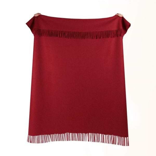 Фото - Плед полуторный Lanavitta Леон темно-красный 140х200 (24144005)