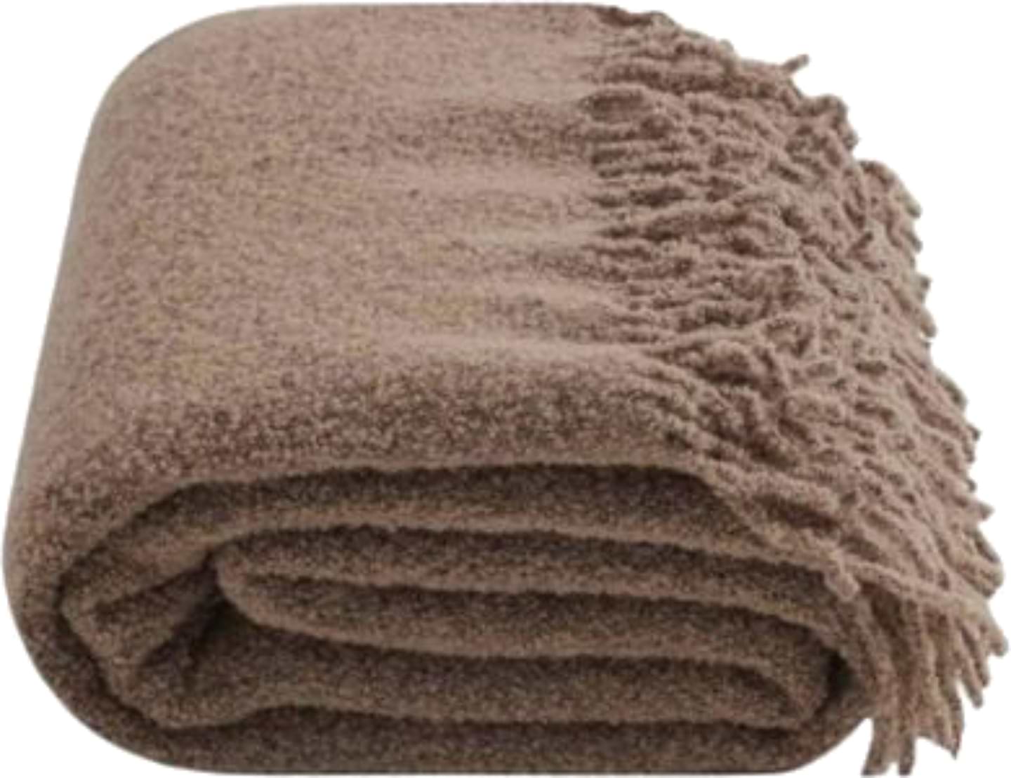 Плед полуторний Lanavitta Букле Преміум каппучино 140х200 (22074243) - Фото 1