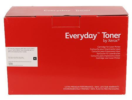 Картридж-тонер Xerox Everyday совместимый аналог HP CE255X (55X), Canon 724H (006R03628)