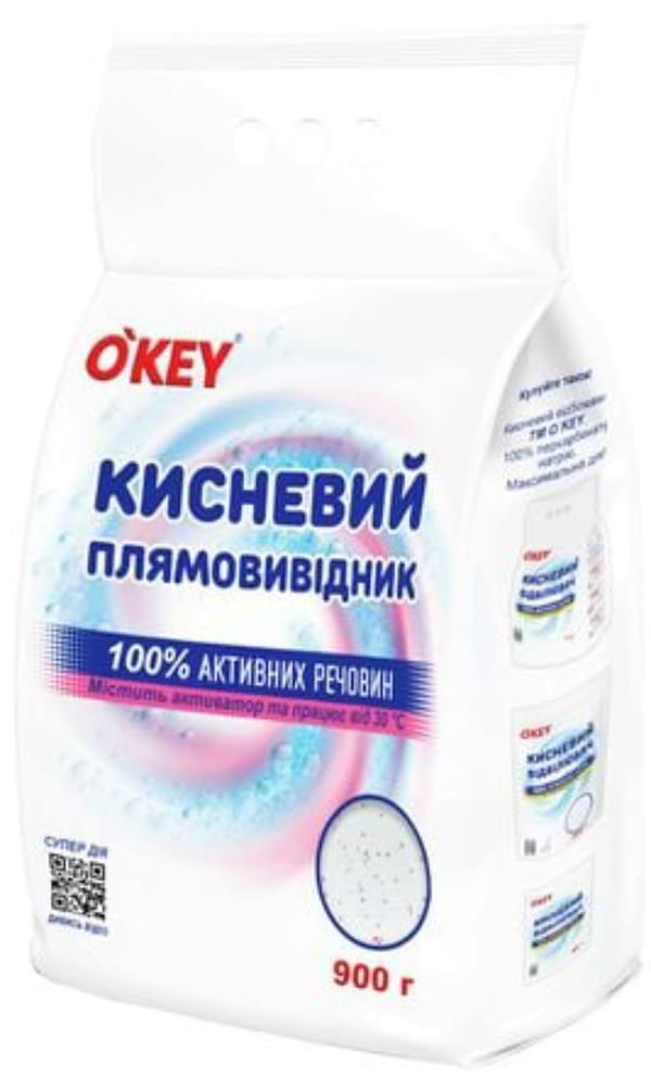 Фото - Засіб для видалення плям O'key кисневий п/е 900 г