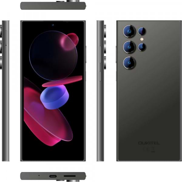 Фото - Смартфон OUKITEL C61 4/128Gb Black