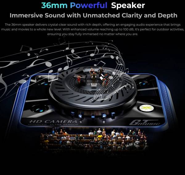 Фото - Смартфон OUKITEL C60pro 8/256Gb Blue