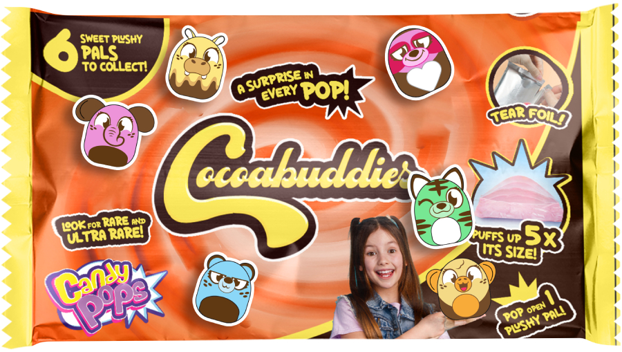 М'яка іграшка Candy Pops Кокосові друзі (2408002)