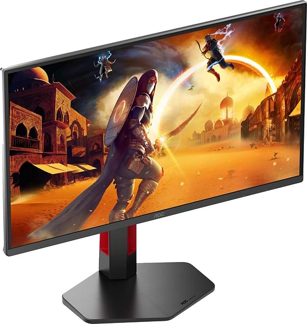 Фото - Монитор игровой AOC Q25G4SR Black/Red