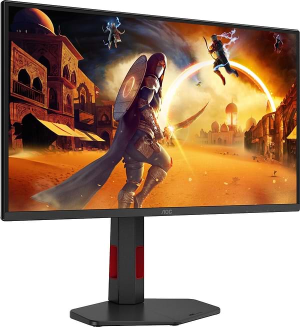 Фото - Монитор игровой AOC Q25G4SR Black/Red