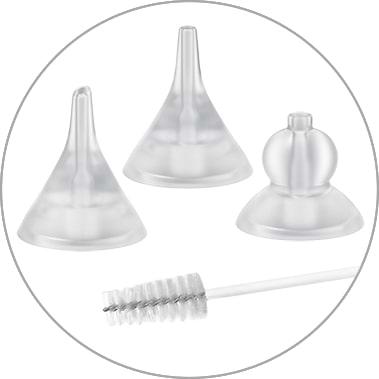 Фото - Аспиратор назальный детский BabyOno с LCD экраном и мелодиями (зарядка Type-C)(бежевый) (1470/01)