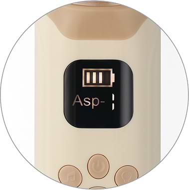 Фото - Аспиратор назальный детский BabyOno с LCD экраном и мелодиями (зарядка Type-C)(бежевый) (1470/01)