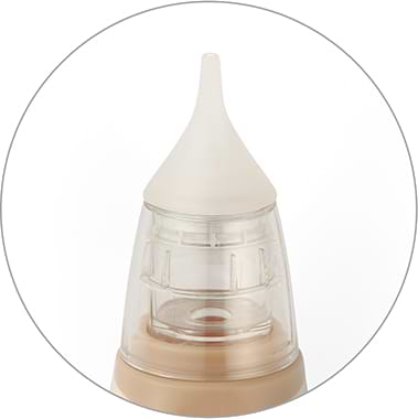 Фото - Аспиратор назальный детский BabyOno с LCD экраном и мелодиями (зарядка Type-C)(бежевый) (1470/01)