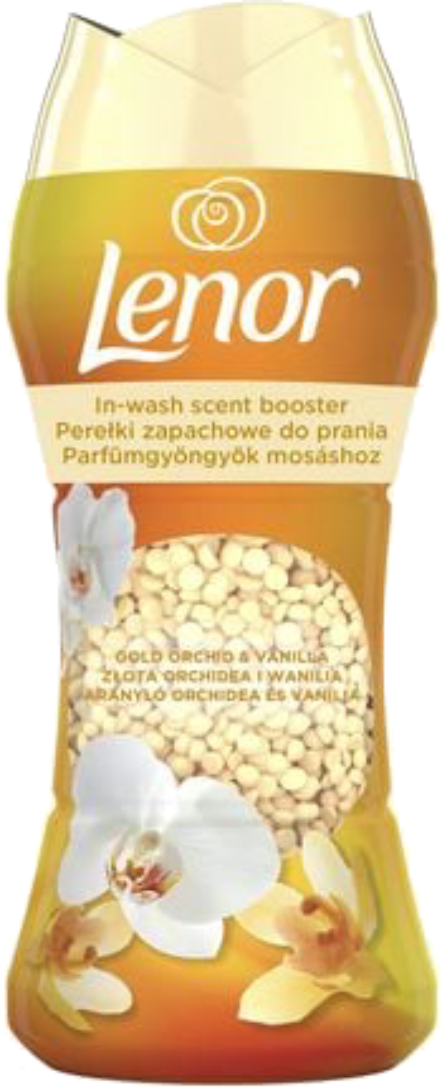 Ополіскувач для білизни Lenor Золота орхідея і ваніль, в гранулах, 195 г - Фото 1