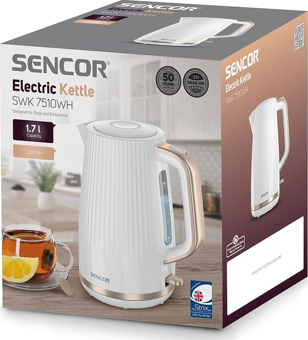 Фото - Электрический чайник Sencor SWK 7510WH
