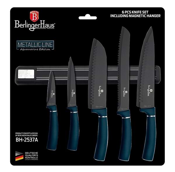 Фото - Набір ножів BerlingerHaus 6 пр. (BH 2537A)