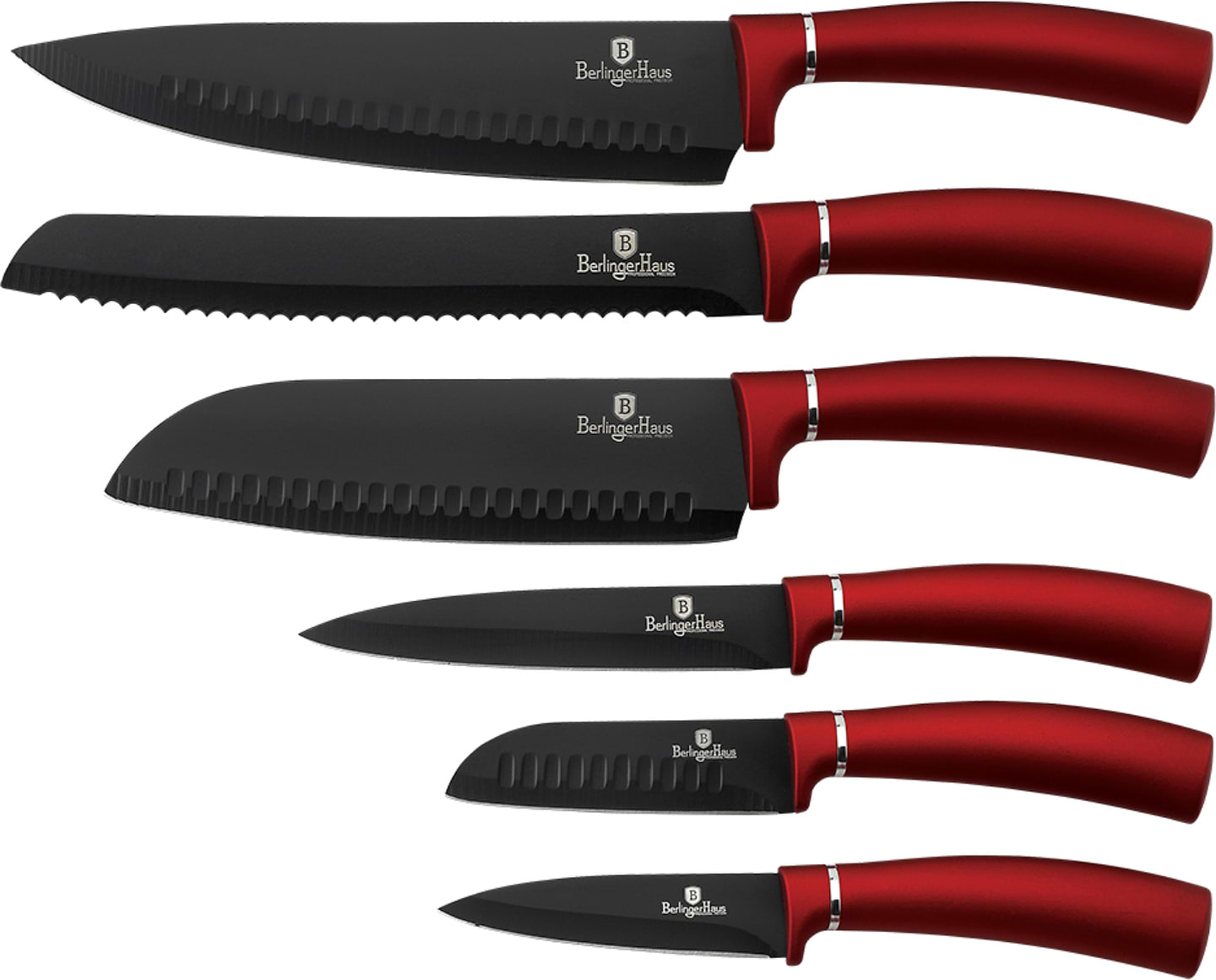 Набір ножів BerlingerHaus 6 пр. (BH 2542N) - Фото 1