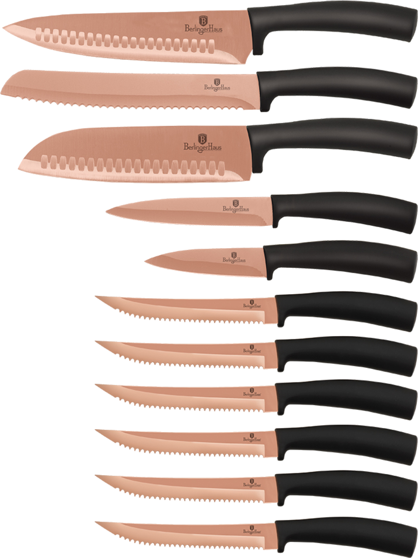 Набір ножів BerlingerHaus 11 пр. (BH 2610) - Фото 1