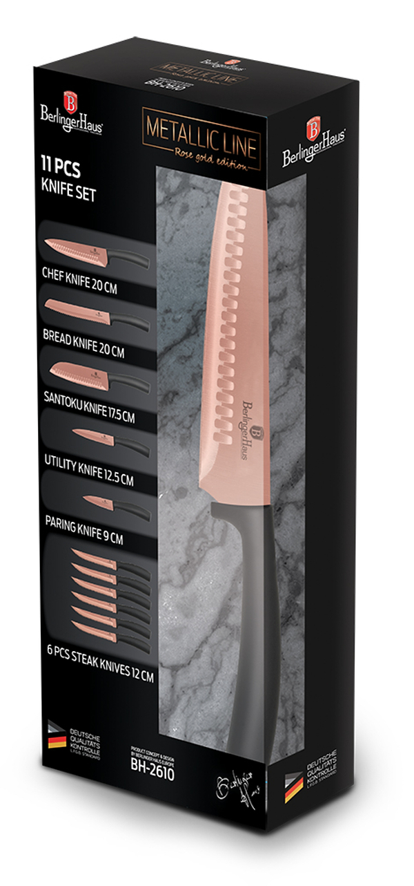 Фото - Набор ножей BerlingerHaus 11 пр. (BH 2610)