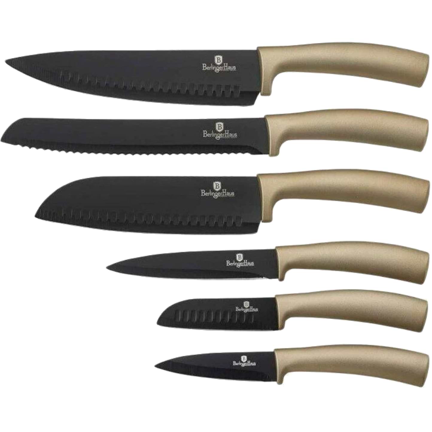 Набір ножів BerlingerHaus 6 пр. (BH 2393) - Фото 1