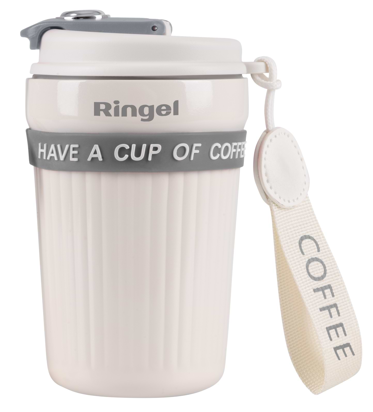 Термокружка Ringel Grey Line 400 мл (RG-6123-400) - Фото 1