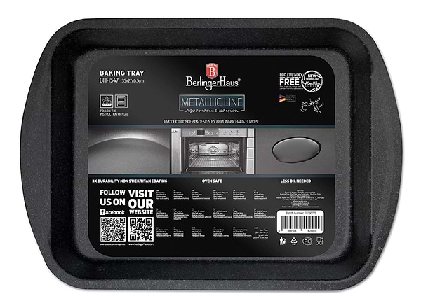 Фото - Форма для приготування BerlingerHaus 35х27х6,5 см (BH 1547)