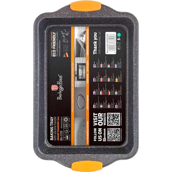 Фото - Форма для приготування BerlingerHaus 40,5x25,5x6 см (BH 1139)