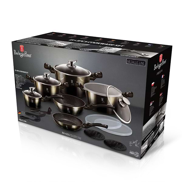 Фото - Набор посуды BerlingerHaus 18 пр. (BH 6614)