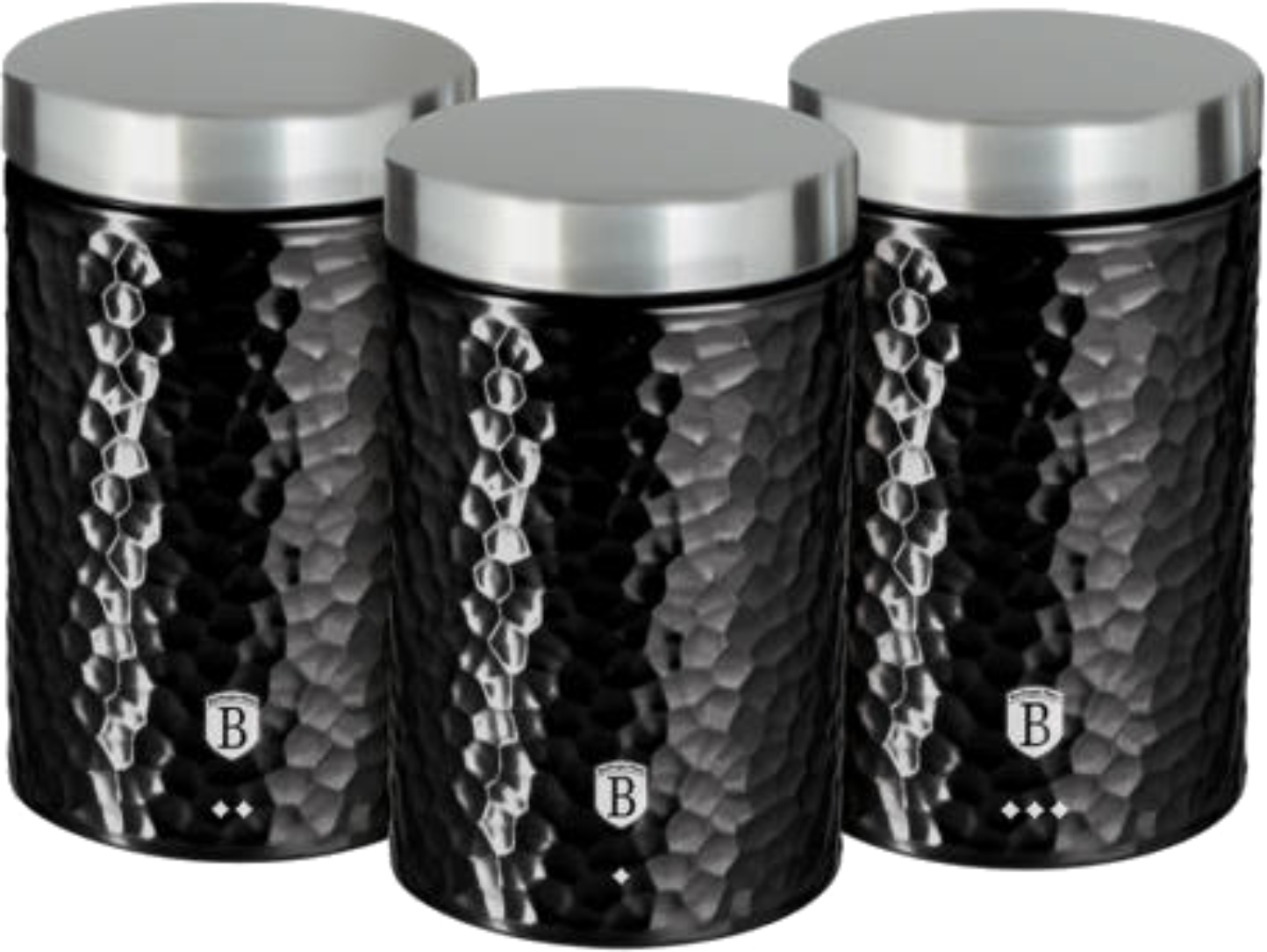 Набір ємностей для сипучих BerlingerHaus 3 пр. (BH 6712) - Фото 1