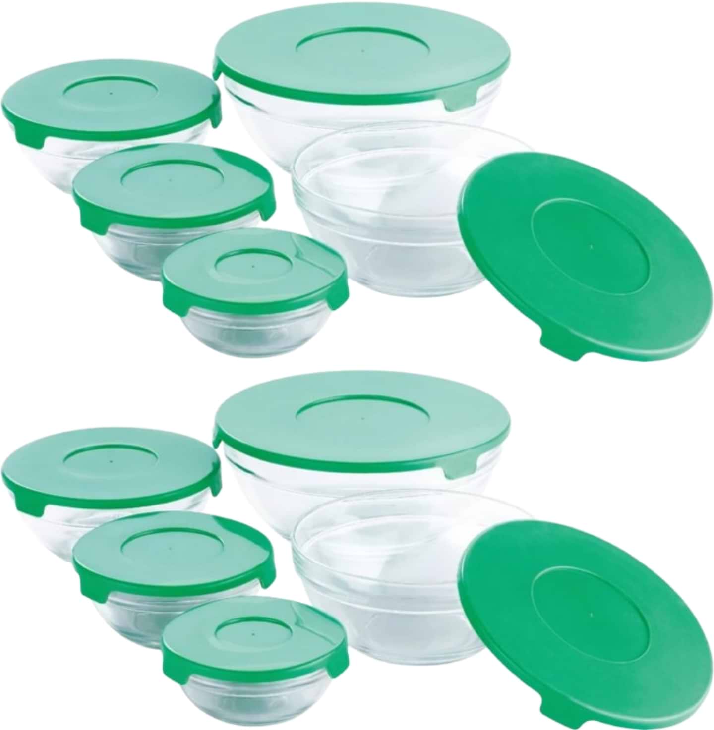 Набір ємностей для сипучих Renberg 20 пр. (RB-4420-GR) - Фото 1