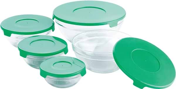 Фото - Набір ємностей для сипучих Renberg 20 пр. (RB-4420-GR)