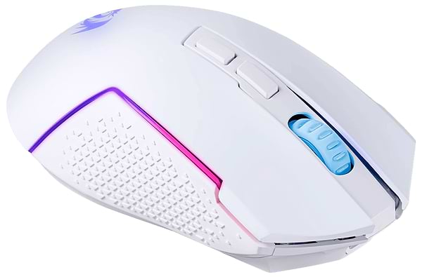Фото - Миша бездротова ігрова Redragon Trident BT/ RGB/,8000dpi White (71864)