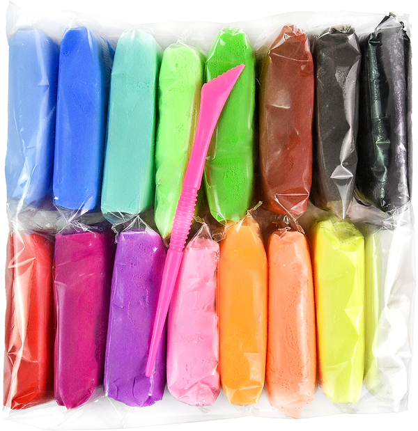 Фото - Масса для лепки Strateg U'DOClay 16 шт. (30827)