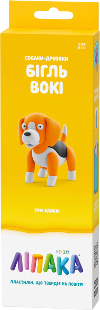 Масса для лепки Ліпака СОБАКИ-ДРУЗЬЯ: БИГЛЬ ВОКИ (30152-UA01)