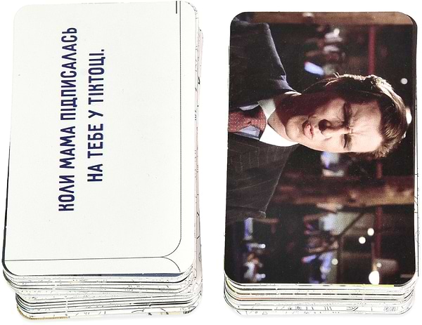 Фото - Настільна гра (12+) Strateg Відпадні мемчики українською мовою (30630)