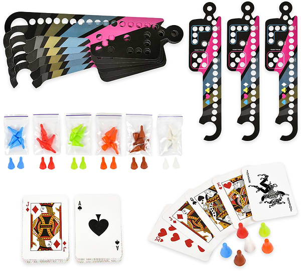 Фото - Настільна гра (5-7 років) Strateg Pegsand Jokersg українською мовою (30348)