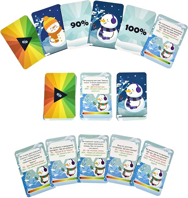 Фото - Настольная игра (8+) Strateg 100% развлекательная на украинском языке (30802)