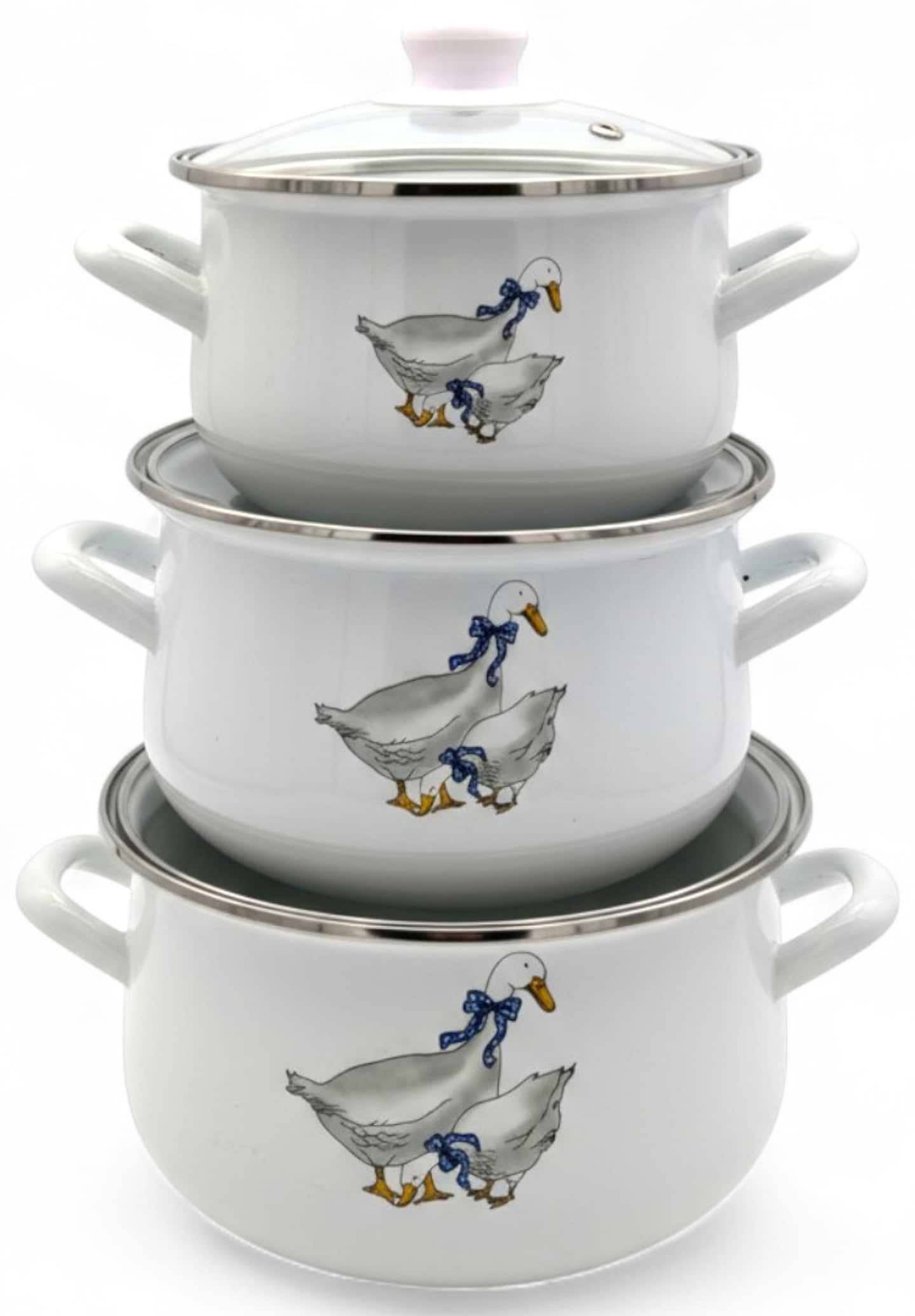 Набір каструль VERONA 1,6 л, 2,3 л, 3 л (VR-0002-03) - Фото 1