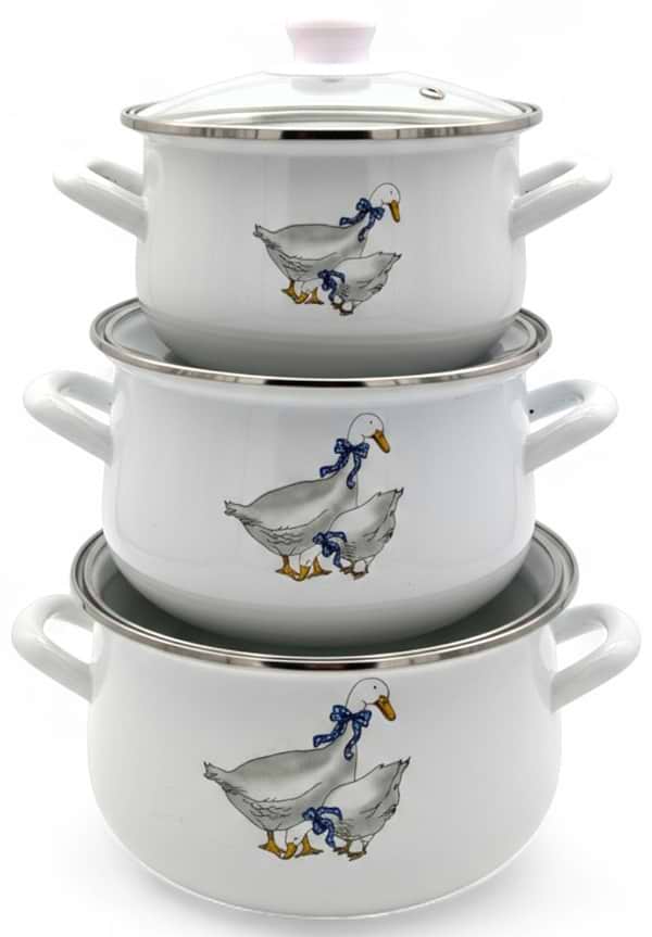 Фото - Набор кастрюль VERONA 1,6 л, 2,3 л, 3 л (VR-0002-03)