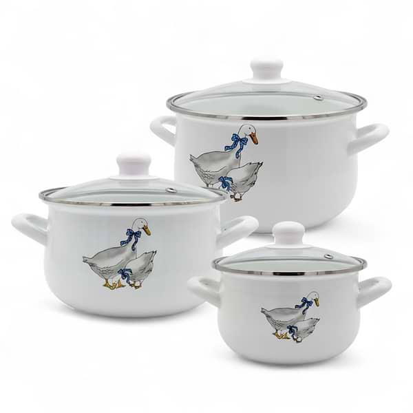 Фото - Набор кастрюль VERONA 1,6 л, 2,3 л, 3 л (VR-0002-03)