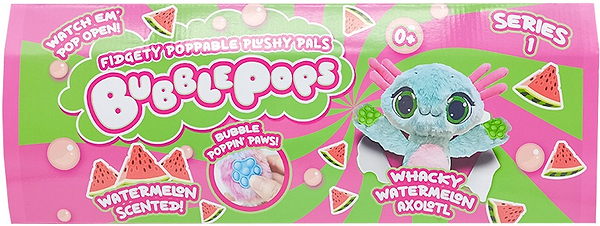 Фото - М'яка іграшка Bubble Pops Кавуневий аксолотль (2312004/9)