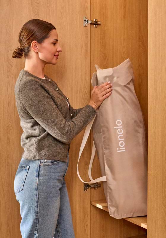 Фото - Манеж класичний Lionelo Florence Easy Fold Beige Sand