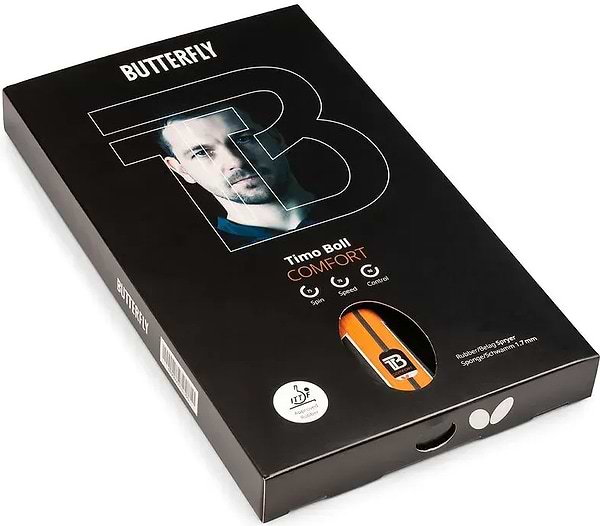 Фото - Ракетка для настільного тенісу Butterfly Timo Boll Comfort FL (6110170005)