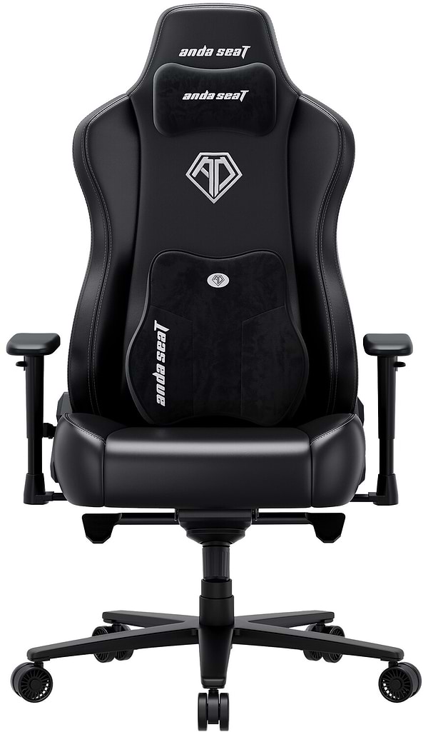 Фото - Крісло для геймерів Anda Seat Novis Plus  XL Black PVC (AD23YC-XL-01-B-PV-B04)